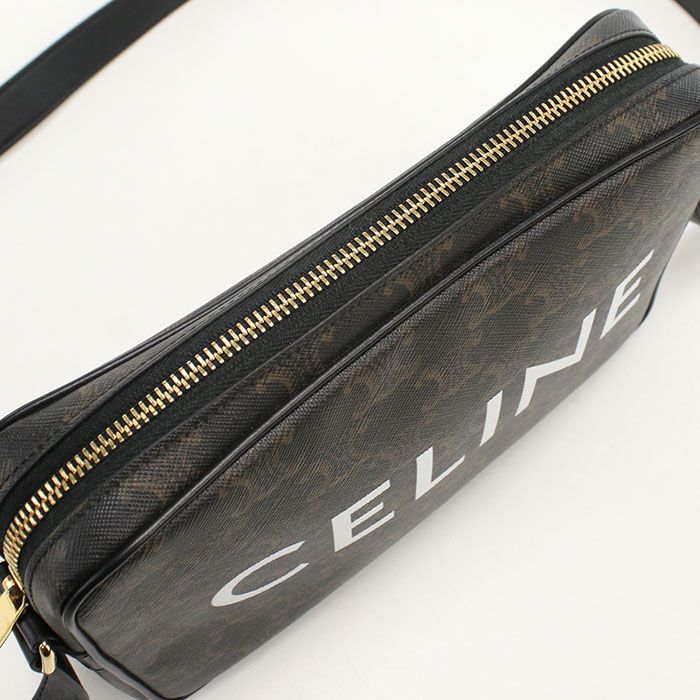 Celine Messenger Bag Triomphe Canvas — view 6