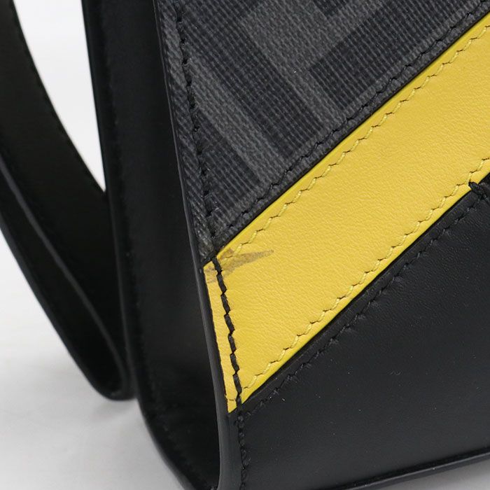 Fendi Diagonal Clutch Leather — view 6