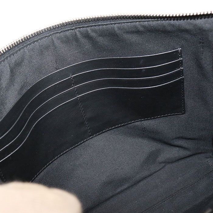 Fendi Diagonal Clutch Leather — view 4