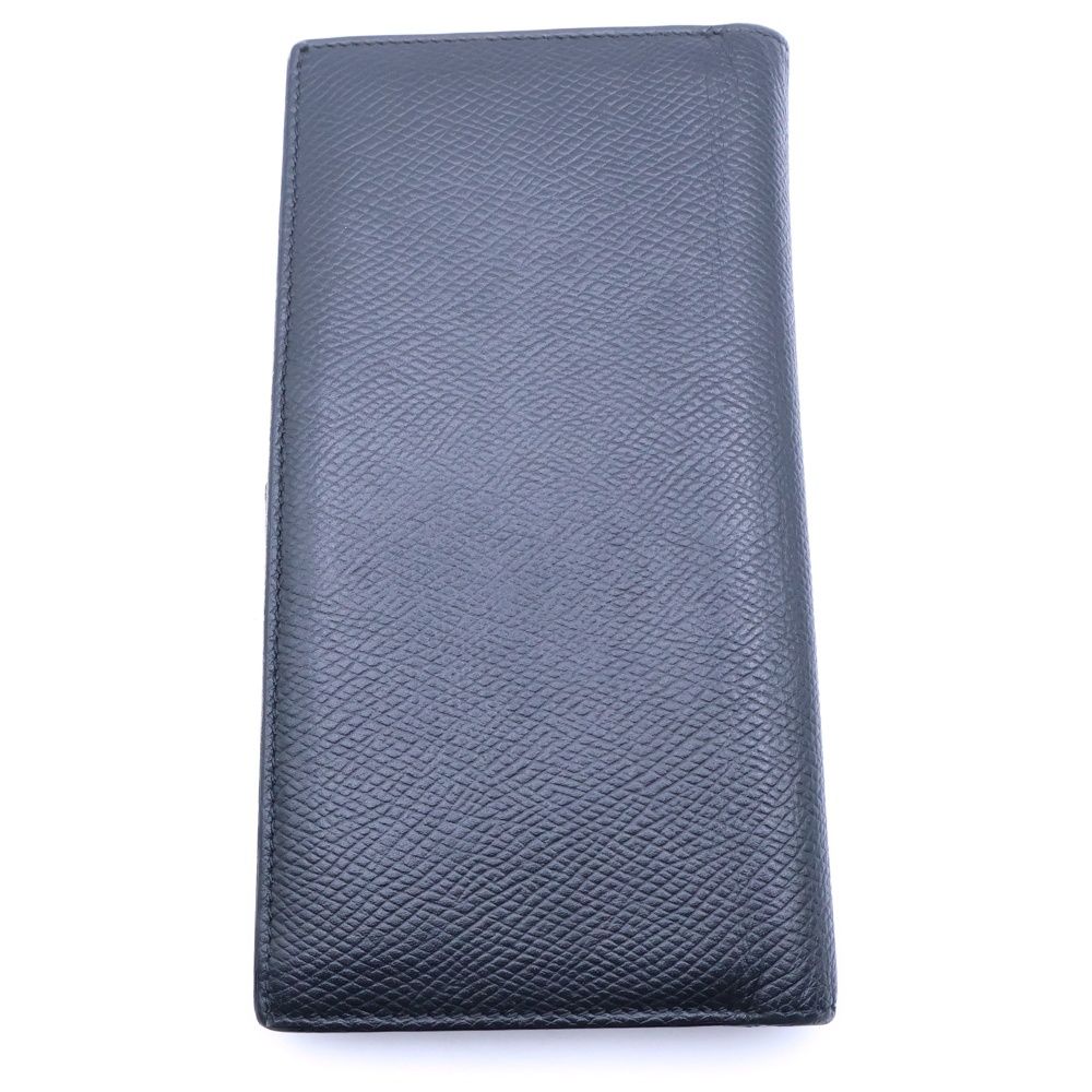 Celine Grain Leather Bifold Wallet Black — view 2