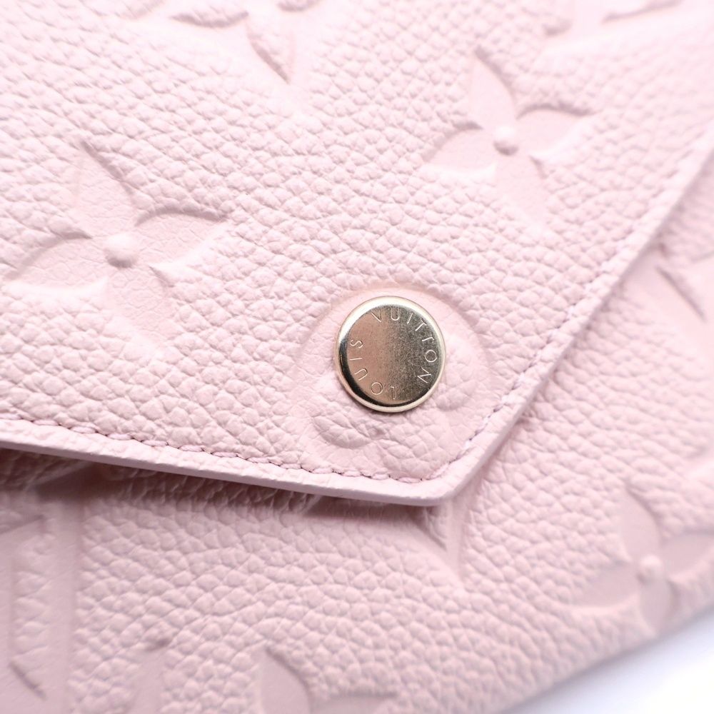 Louis Vuitton Monogram Empreinte Portefeuille Victorine Trifold Wallet Compact — view 6
