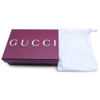 Gucci Ophidia GG Supreme Card Case Compact Wallet Bifold Canvas Beige — view 6