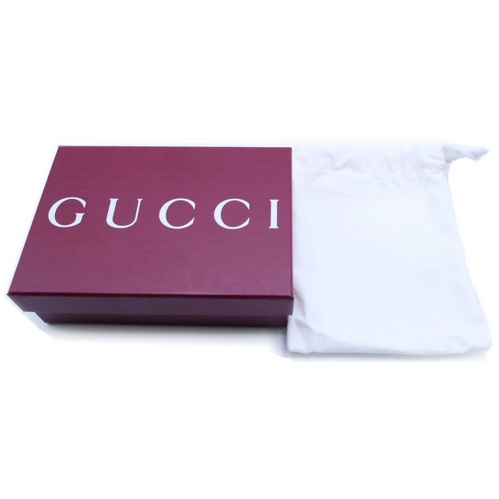 Gucci Ophidia GG Supreme Card Case Compact Wallet Bifold Canvas Beige — view 6