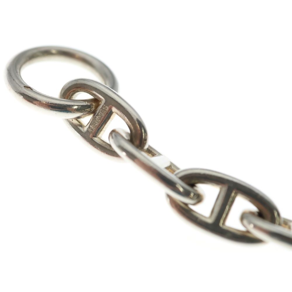 Hermes Chaine D'ancre GM Necklace Pendant Chain Silver 29 Pieces — view 3
