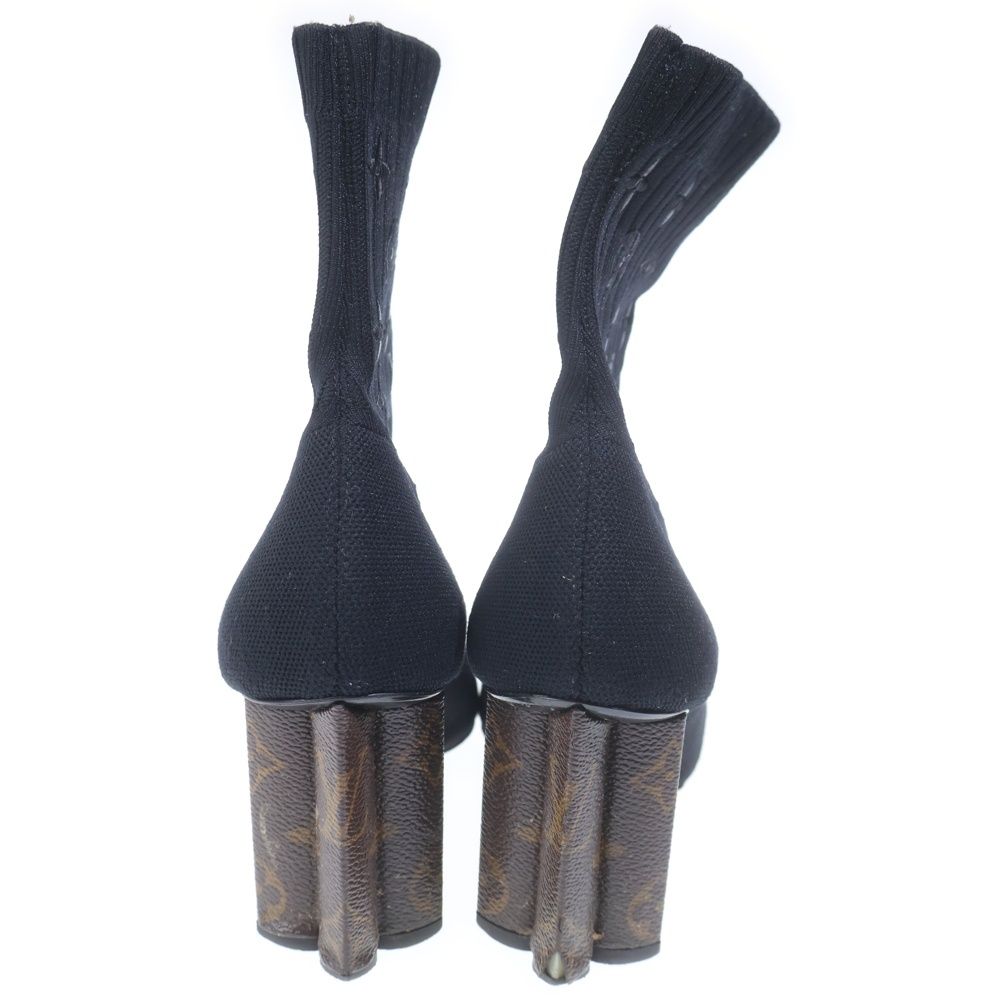 Louis Vuitton Silhouette Heel Black — view 3