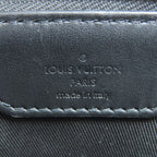 Louis Vuitton Sac Plat Cloth Handbag Taurillon Leather — view 6