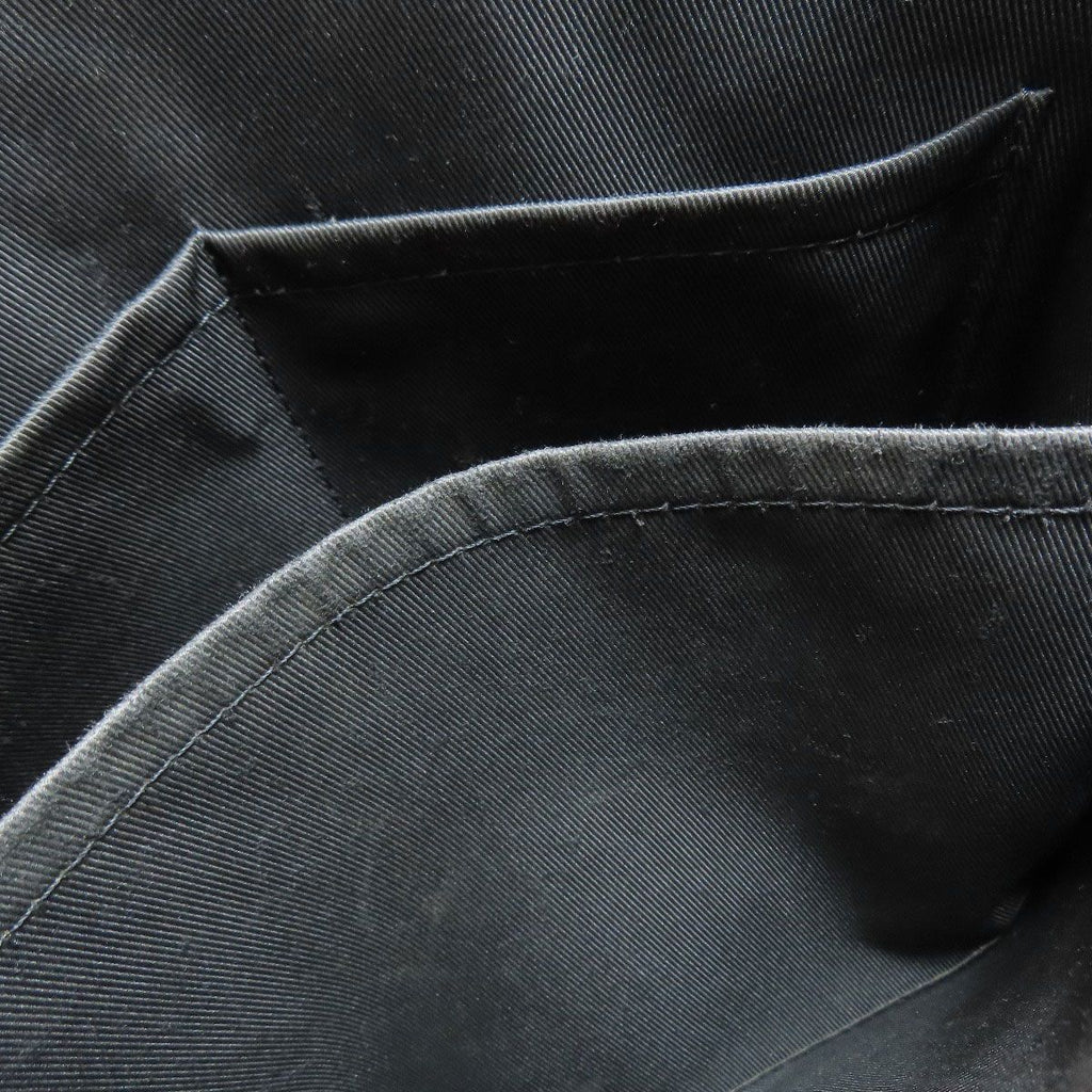 Louis Vuitton Sac Plat Cloth Handbag Taurillon Leather — view 9