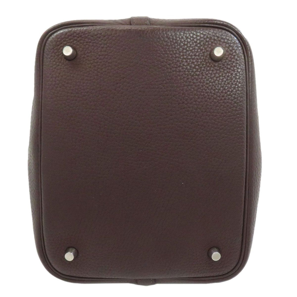 Hermes Picotin Lock MM Silver Handbag — view 4