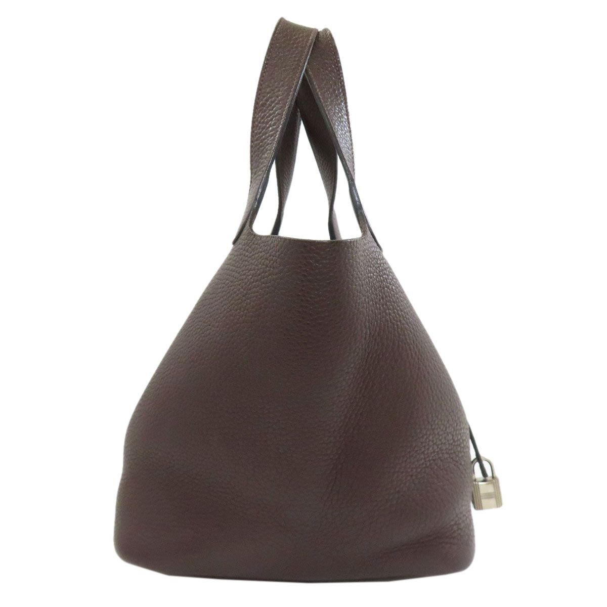 Hermes Picotin Lock MM Silver Handbag — view 3