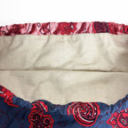Loewe Drawstring Pouch Paula's Ibiza Ethnic Asian Textile Resort Hippie — view 5