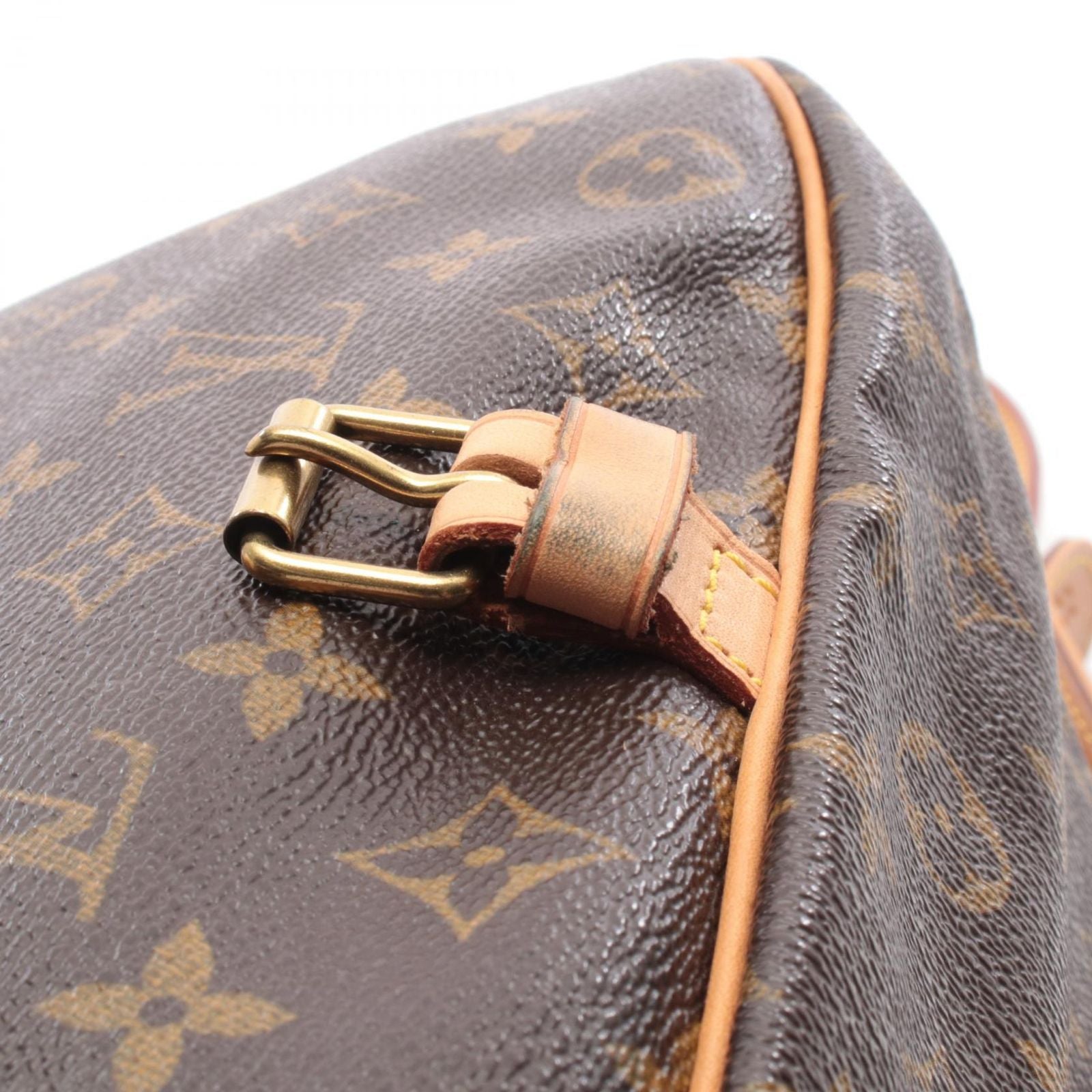 Louis Vuitton Shoulder Bag Saumur 30 Canvas Leather — view 8