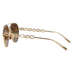 Louis Vuitton Sunglasses My LV Chain Pilot Metal Frame Double Bridge — view 2