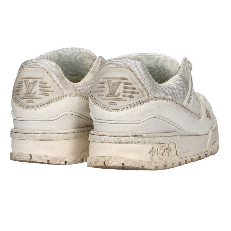 Louis Vuitton LV Trainer Maxi Sneaker White Beige — view 2