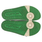 Louis Vuitton LV Trainer Sneaker Green White — view 3