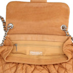 Chanel Chain Around Shoulder Bag Brown Tone — view 5