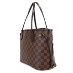 Louis Vuitton Damier Neverfull PM Tote Ebene Gold Brown — view 3