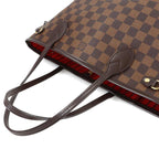 Louis Vuitton Damier Neverfull PM Tote Ebene Gold Brown — view 5