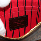 Louis Vuitton Damier Neverfull PM Tote Ebene Gold Brown — view 9
