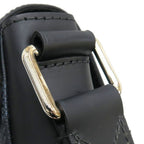 Louis Vuitton Damier Cobalt Newport Message Shoulder Bag Navy Blue — view 4