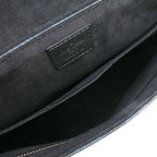 Louis Vuitton Damier Cobalt Newport Message Shoulder Bag Navy Blue — view 2
