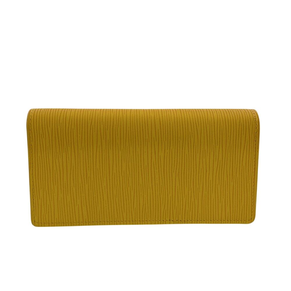 Louis Vuitton Portefeuille Brother Epi Leather Wallet Yellow — view 2