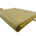 Loewe Compact Zip Wallet Knot Leather Bifold Yellow — view 3