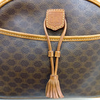 Celine Macadam Shoulder Bag 10 Brown — view 6