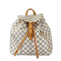 Louis Vuitton Sperone Backpack Damier Azur Canvas White
