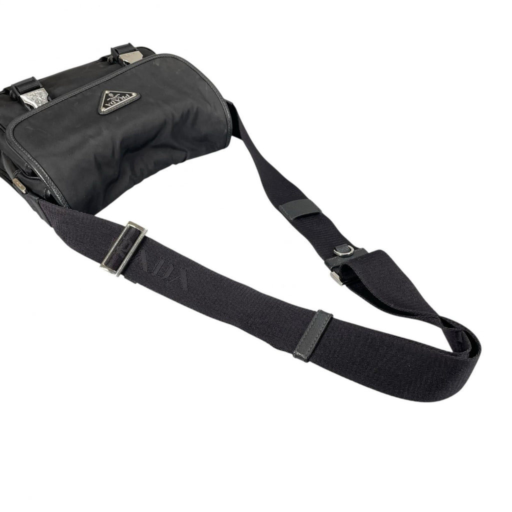 Prada Re-Nylon Shoulder Bag Nylon Black — view 6