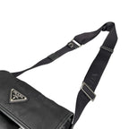 Prada Re-Nylon Shoulder Bag Nylon Black — view 5
