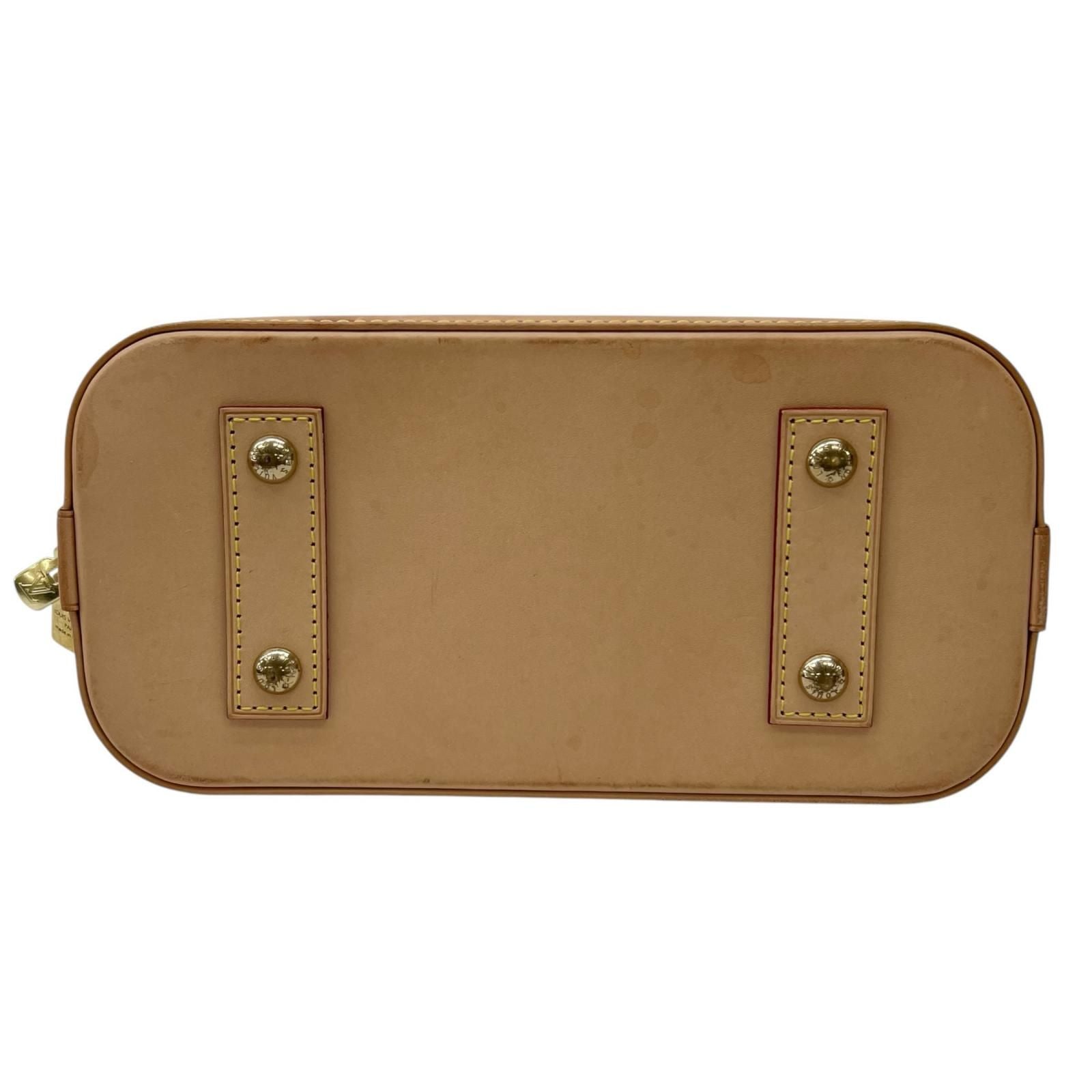 Louis Vuitton Alma BB Handbag Monogram Canvas Brown 2-Way — view 4