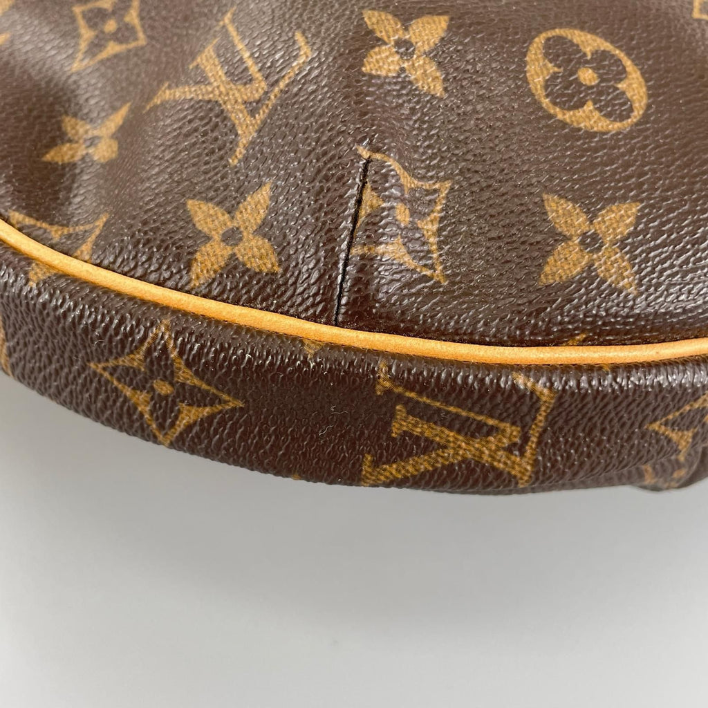 Louis Vuitton Croissant MM Shoulder Bag Monogram Canvas Brown — view 5