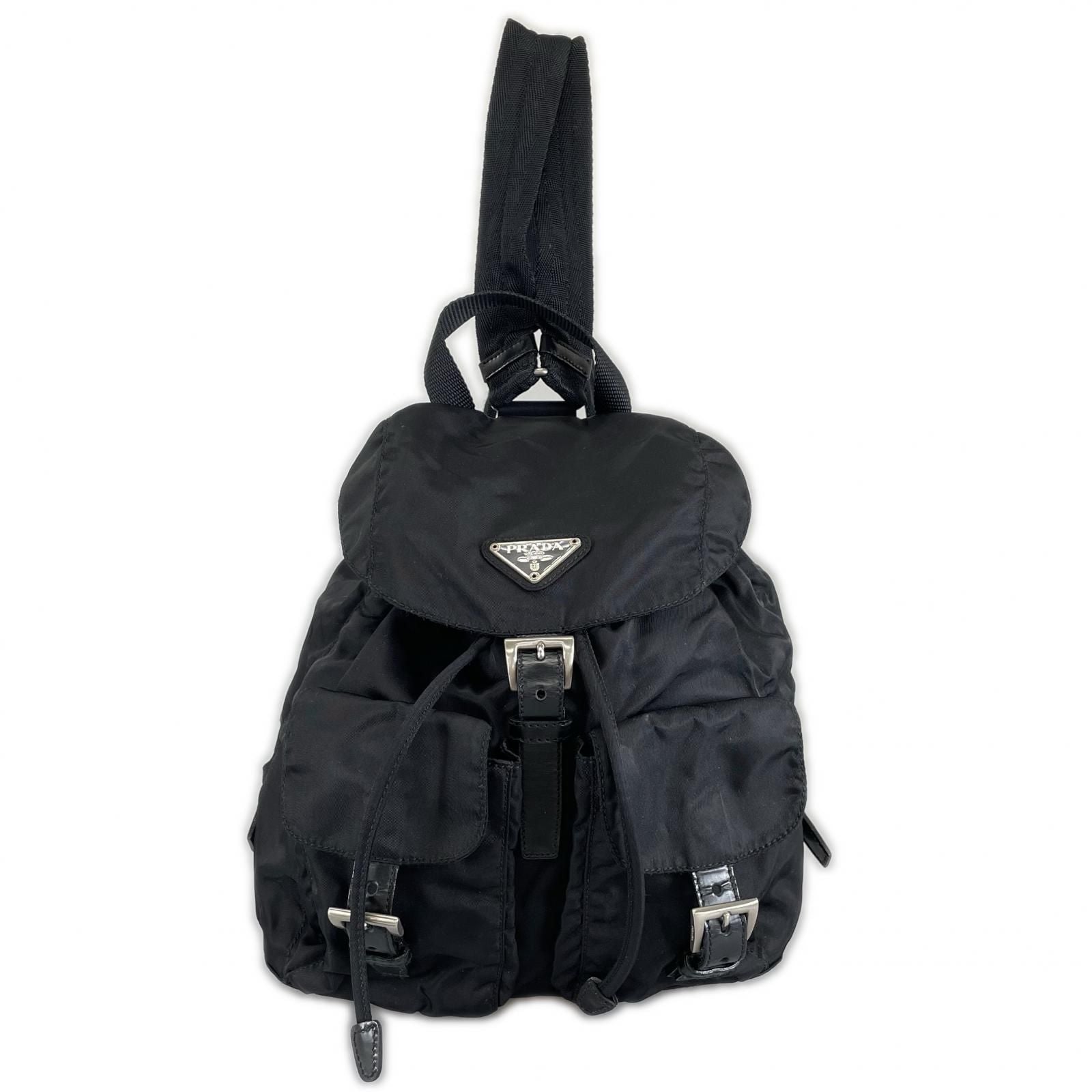 Prada Nylon Mini Backpack Black