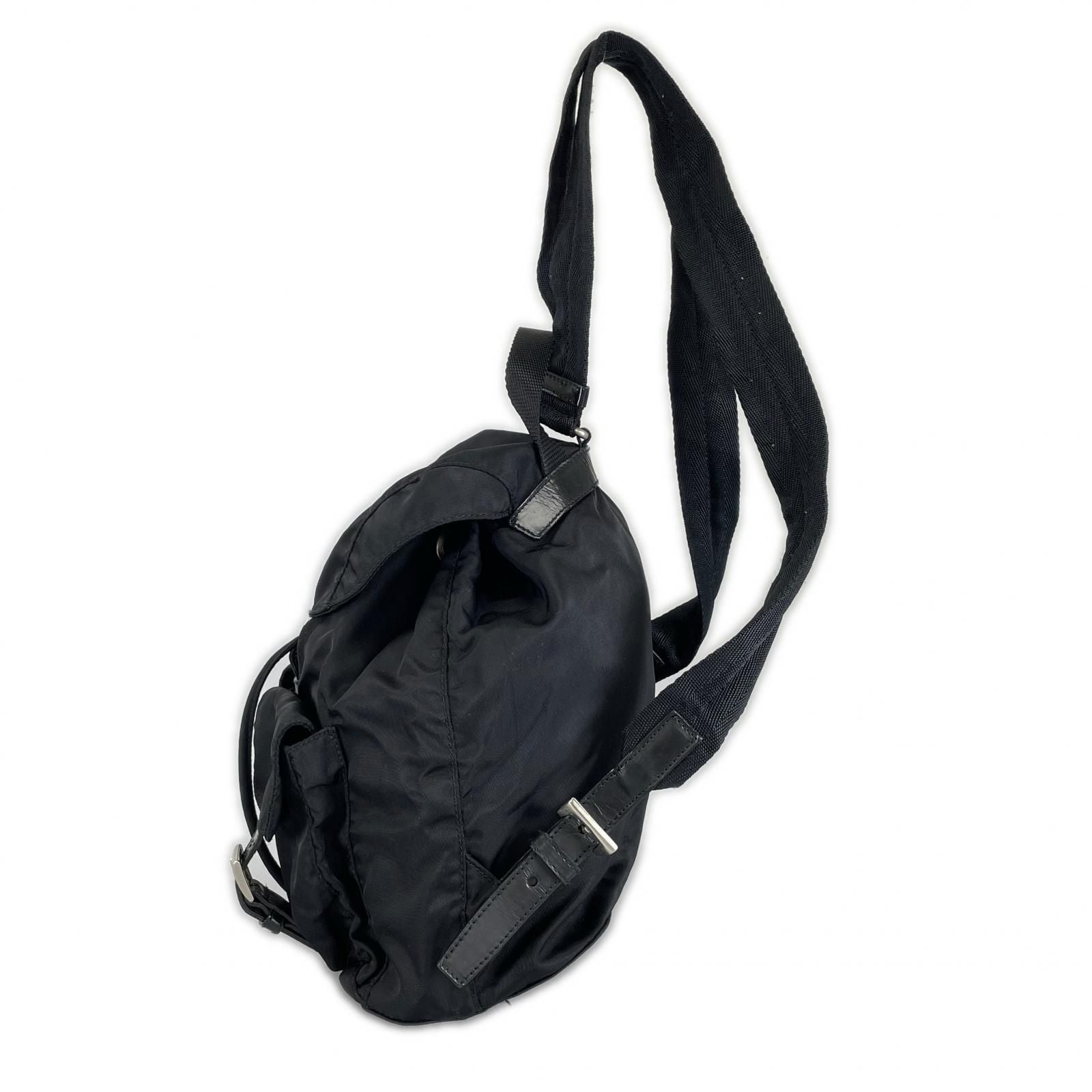 Prada Nylon Mini Backpack Black — view 2