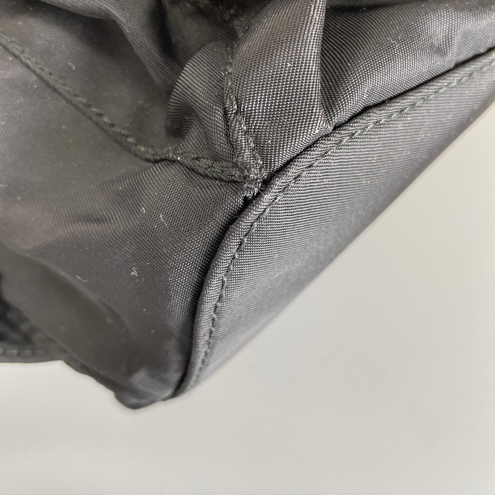 Prada Nylon Mini Backpack Black — view 8