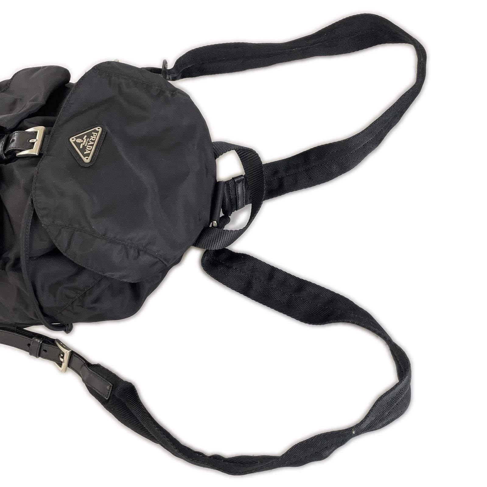 Prada Nylon Mini Backpack Black — view 4