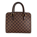 Louis Vuitton Damier Handbag Canvas Brown
