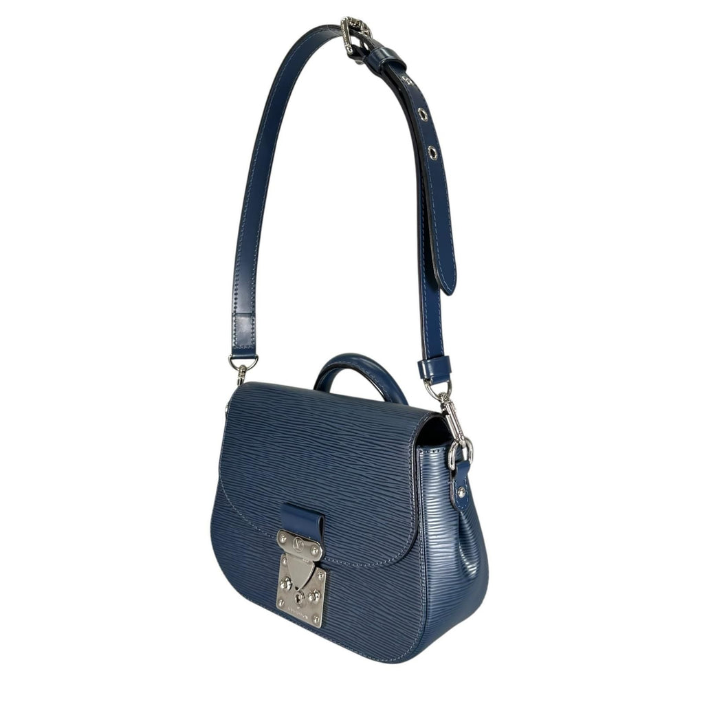 Louis Vuitton Eden PM Shoulder Bag Epi Leather Blue — view 2