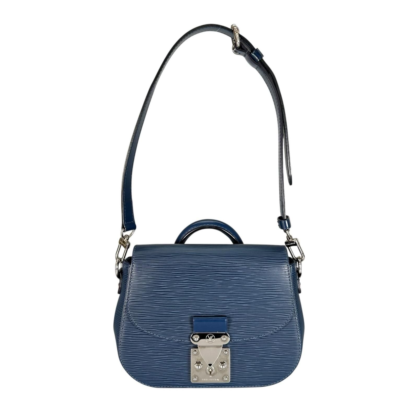 Louis Vuitton Eden PM Shoulder Bag Epi Leather Blue