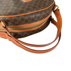Celine Macadam Handbag Leather Brown Mini — view 5