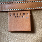 Celine Macadam Handbag Leather Brown Mini — view 8