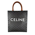 Celine Small Vertical Cabas Tote Bag Leather Brown 2-Way