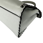 Fendi Peekaboo Handbag Leather Blue — view 6