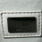 Fendi Peekaboo Handbag Leather Blue — view 8