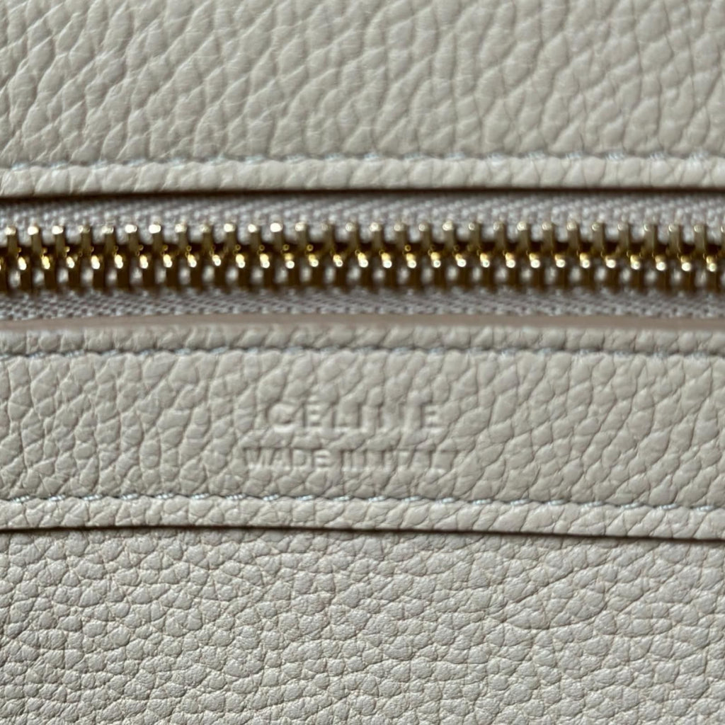 Celine Cabas Phantom Tote Bag Leather Beige — view 8