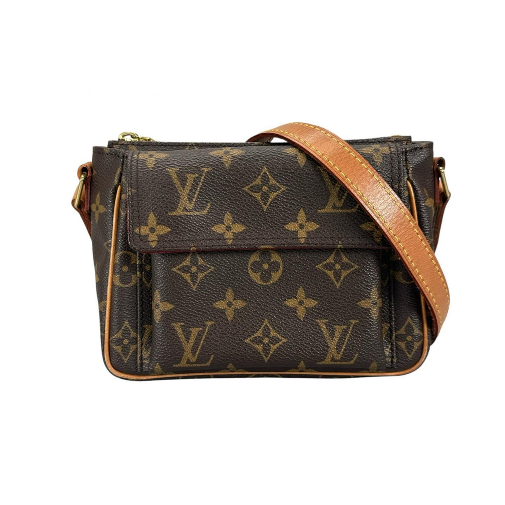 Louis Vuitton Viva-Cite PM Shoulder Bag Monogram Canvas Brown