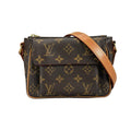 Louis Vuitton Viva-Cite PM Shoulder Bag Monogram Canvas Brown