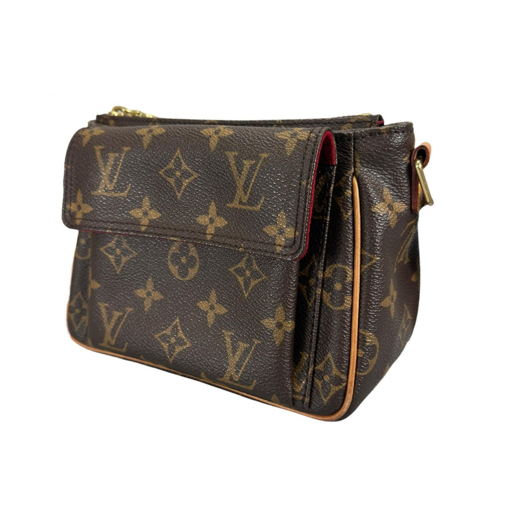 Louis Vuitton Viva-Cite PM Shoulder Bag Monogram Canvas Brown — view 2