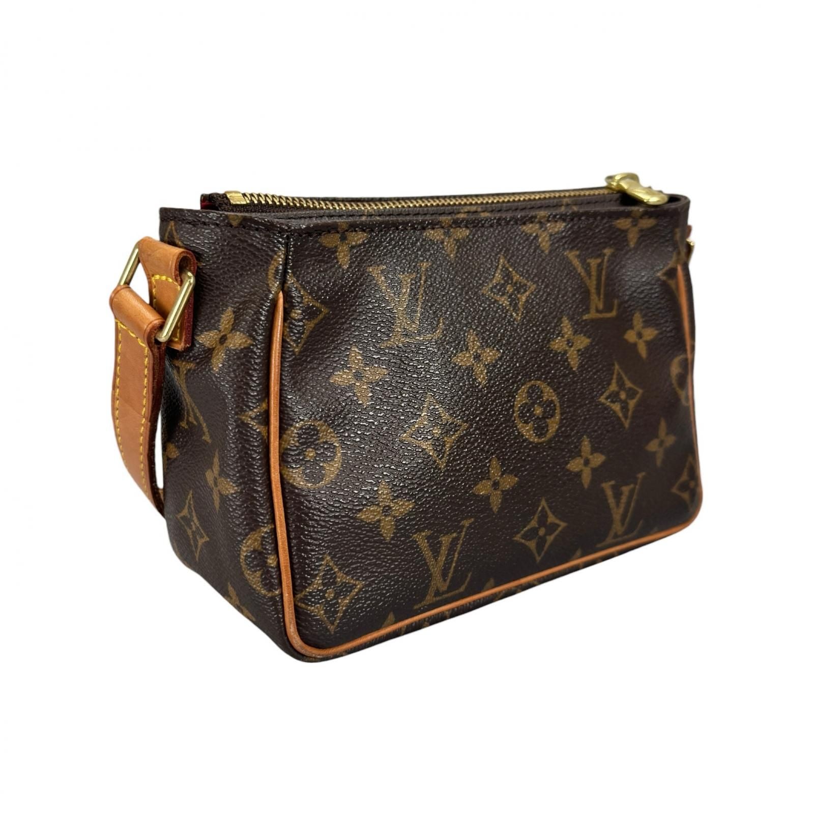 Louis Vuitton Viva-Cite PM Shoulder Bag Monogram Canvas Brown — view 3