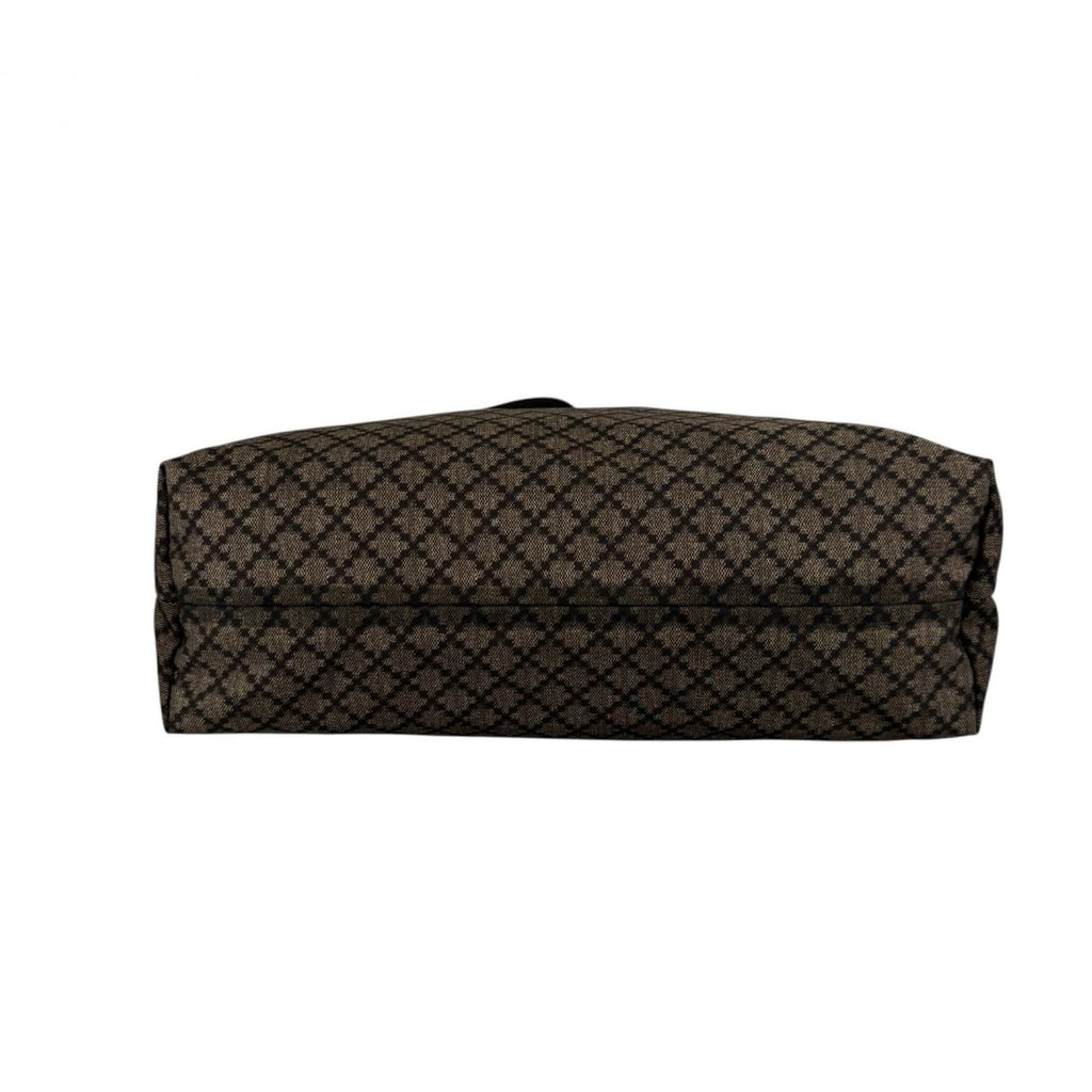 Gucci Diamante Sherry Line Shoulder Bag Nylon Brown — view 4